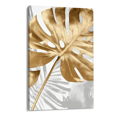Quadro Stampa su Tela Tropical Gold - CupidoDesign