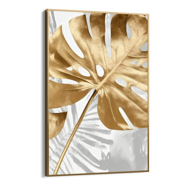 Quadro Stampa su Tela Tropical Gold - CupidoDesign