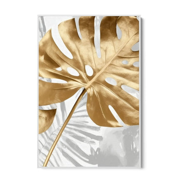 Quadro Stampa su Tela Tropical Gold - CupidoDesign
