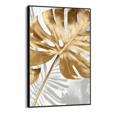 Quadro Stampa su Tela Tropical Gold - CupidoDesign