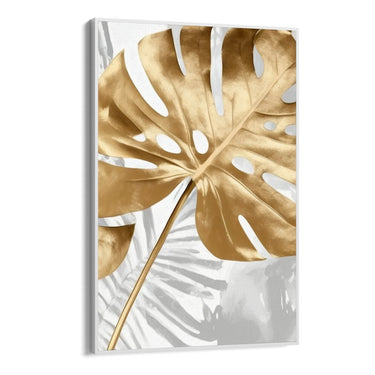 Quadro Stampa su Tela Tropical Gold - CupidoDesign