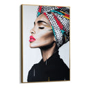 Quadro Stampa su Tela Turbante Avvolto - CupidoDesign