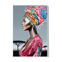 Quadro Stampa su Tela Turbante Cromatico - CupidoDesign