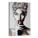 Quadro Stampa su Tela Turbante Dipinto - CupidoDesign