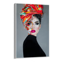 Quadro Stampa su Tela Turbante Fluo - CupidoDesign