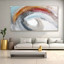 Quadro Stampa su Tela Turbine Calmo - CupidoDesign