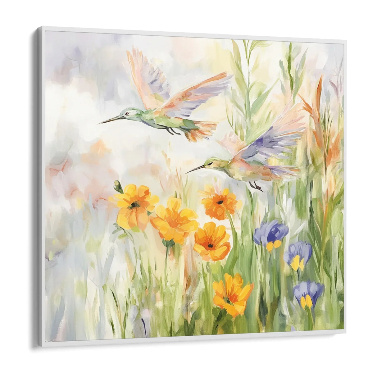 Quadro Stampa su Tela Uccelli in Volo - CupidoDesign