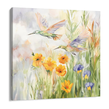 Quadro Stampa su Tela Uccelli in Volo - CupidoDesign