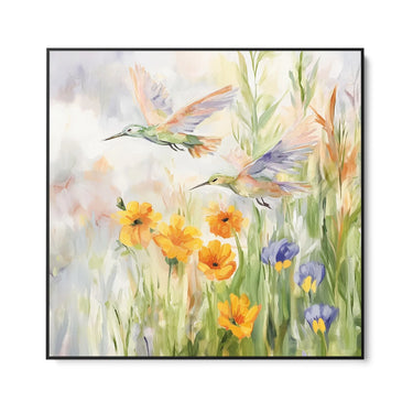 Quadro Stampa su Tela Uccelli in Volo - CupidoDesign