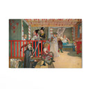 Quadro Stampa su Tela Un giorno di festa, Carl Larsson - CupidoDesign