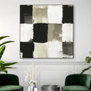 Quadro Stampa su Tela Urlo Geometrico - CupidoDesign