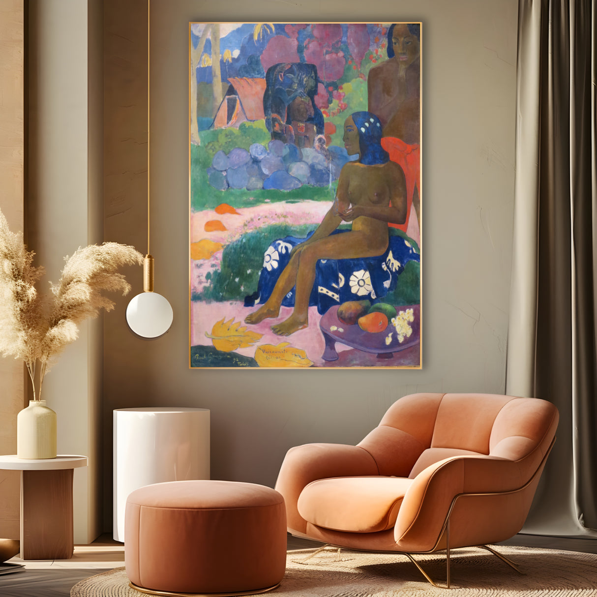 Quadro Stampa su Tela Vairaumati, Paul Gauguin - CupidoDesign