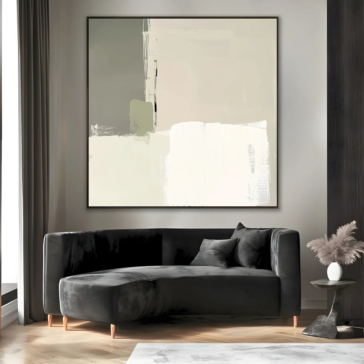 Quadro Stampa su Tela Variazioni Neutre - CupidoDesign