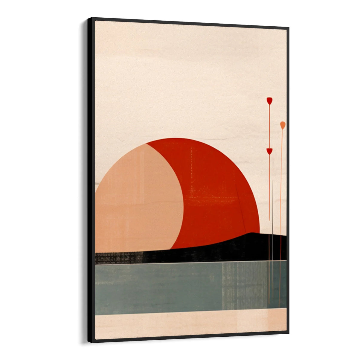 Quadro Stampa su Tela Vele geometriche - CupidoDesign