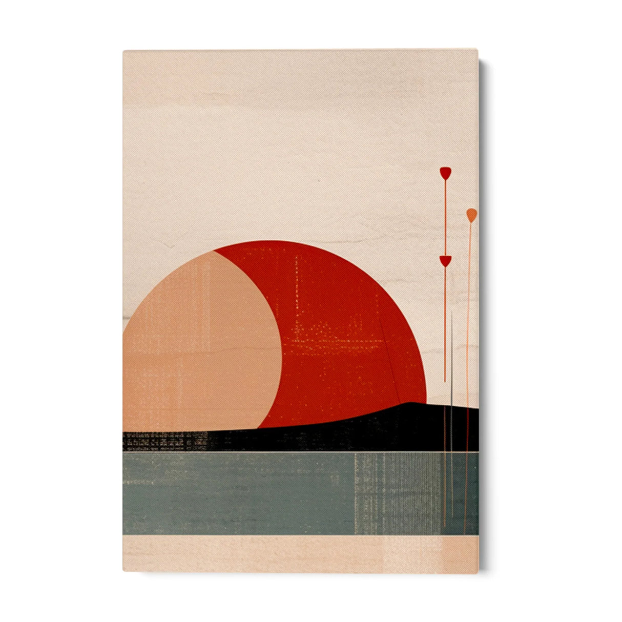 Quadro Stampa su Tela Vele geometriche - CupidoDesign