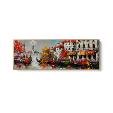 Quadro Stampa su Tela Vele al Tramonto - CupidoDesign