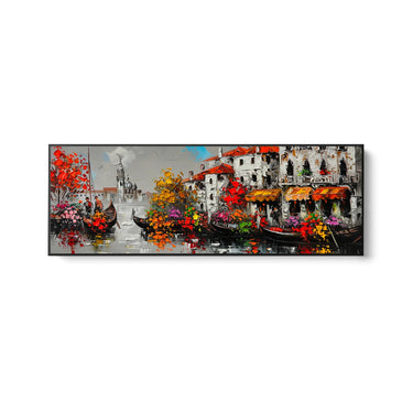 Quadro Stampa su Tela Vele al Tramonto - CupidoDesign
