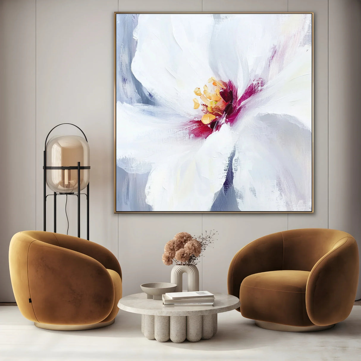 Quadro Stampa su Tela Veli Fioriti - CupidoDesign