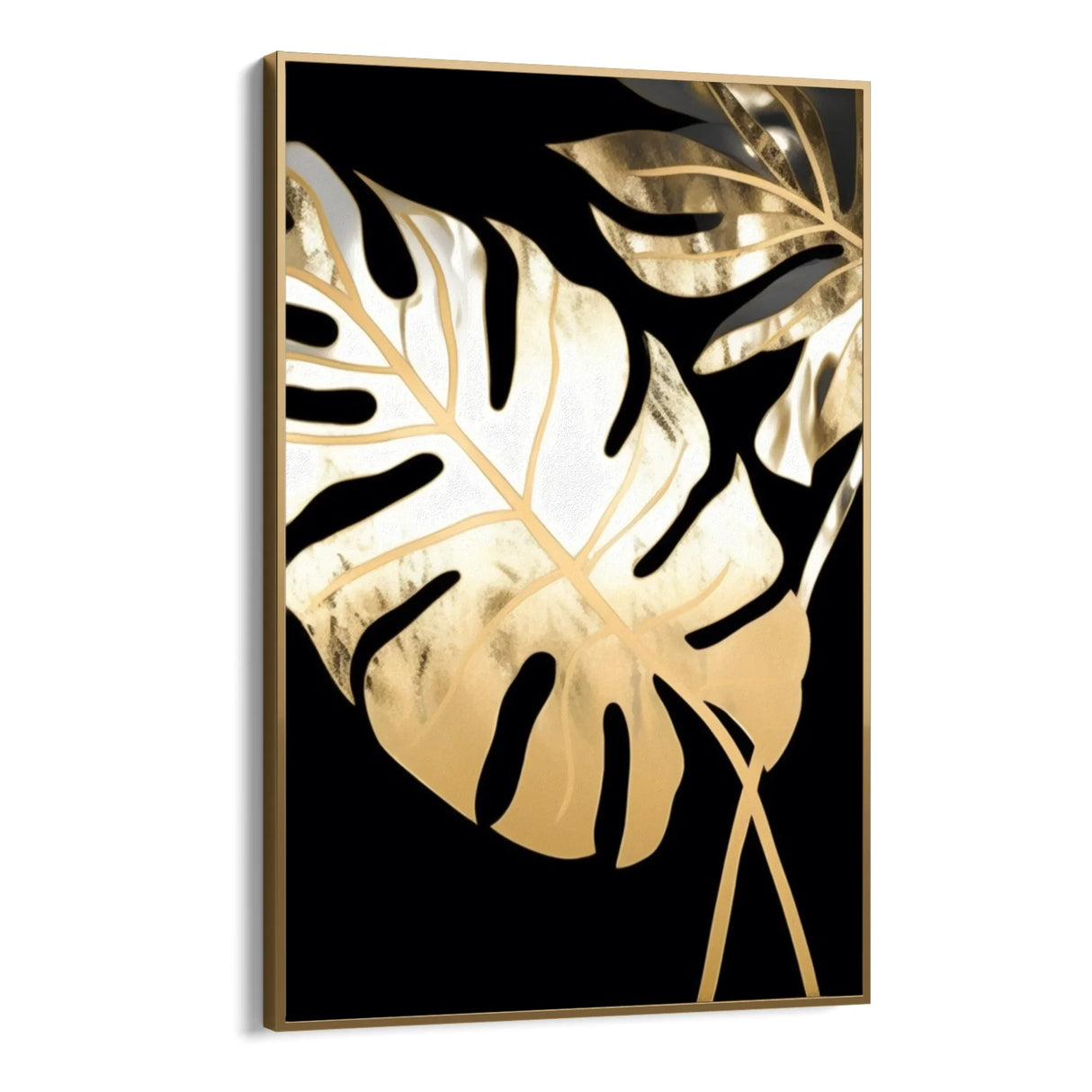 Quadro Stampa su Tela Venature D'oro - CupidoDesign