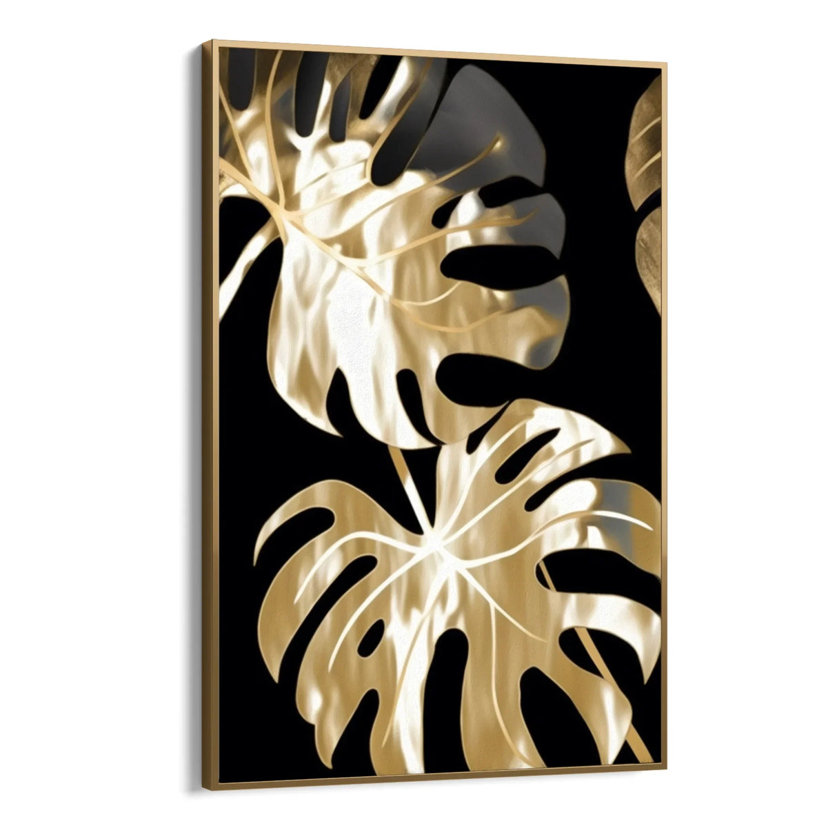 Quadro Stampa su Tela Venature D'oro - CupidoDesign