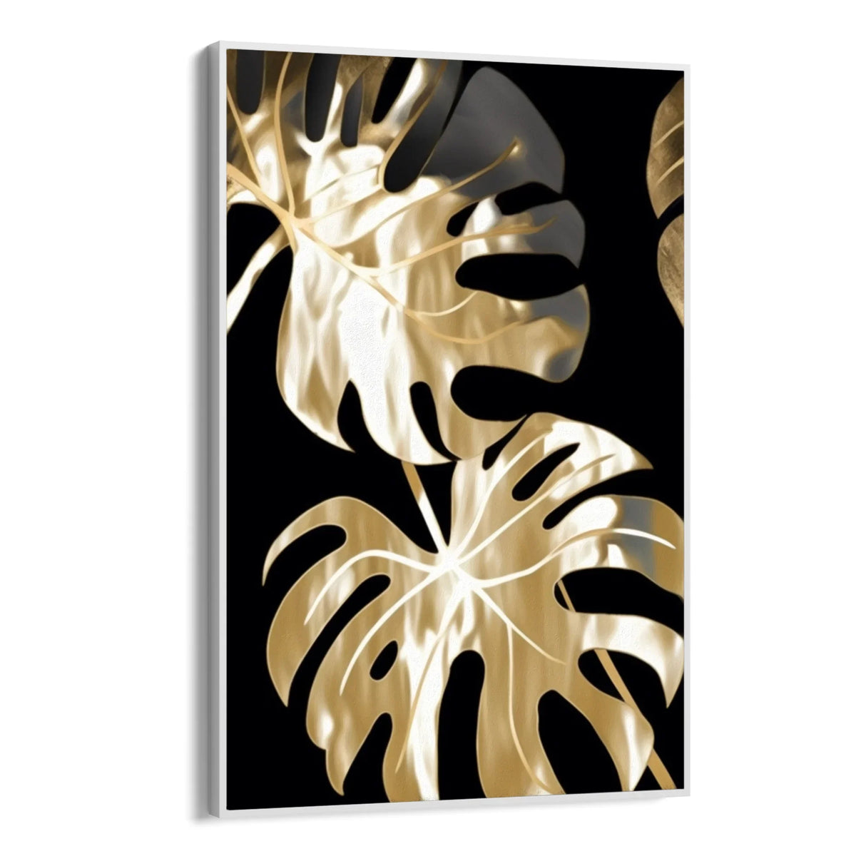 Quadro Stampa su Tela Venature D'oro - CupidoDesign