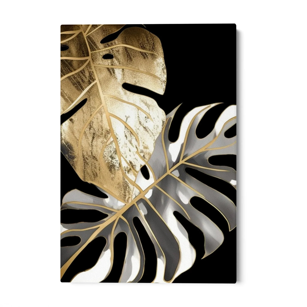 Quadro Stampa su Tela Venature D'oro - CupidoDesign