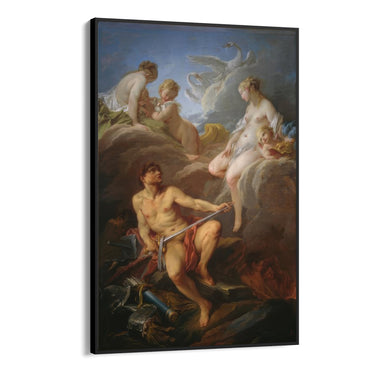 Quadro Stampa su Tela Venere e Vulcano, François Boucher - CupidoDesign