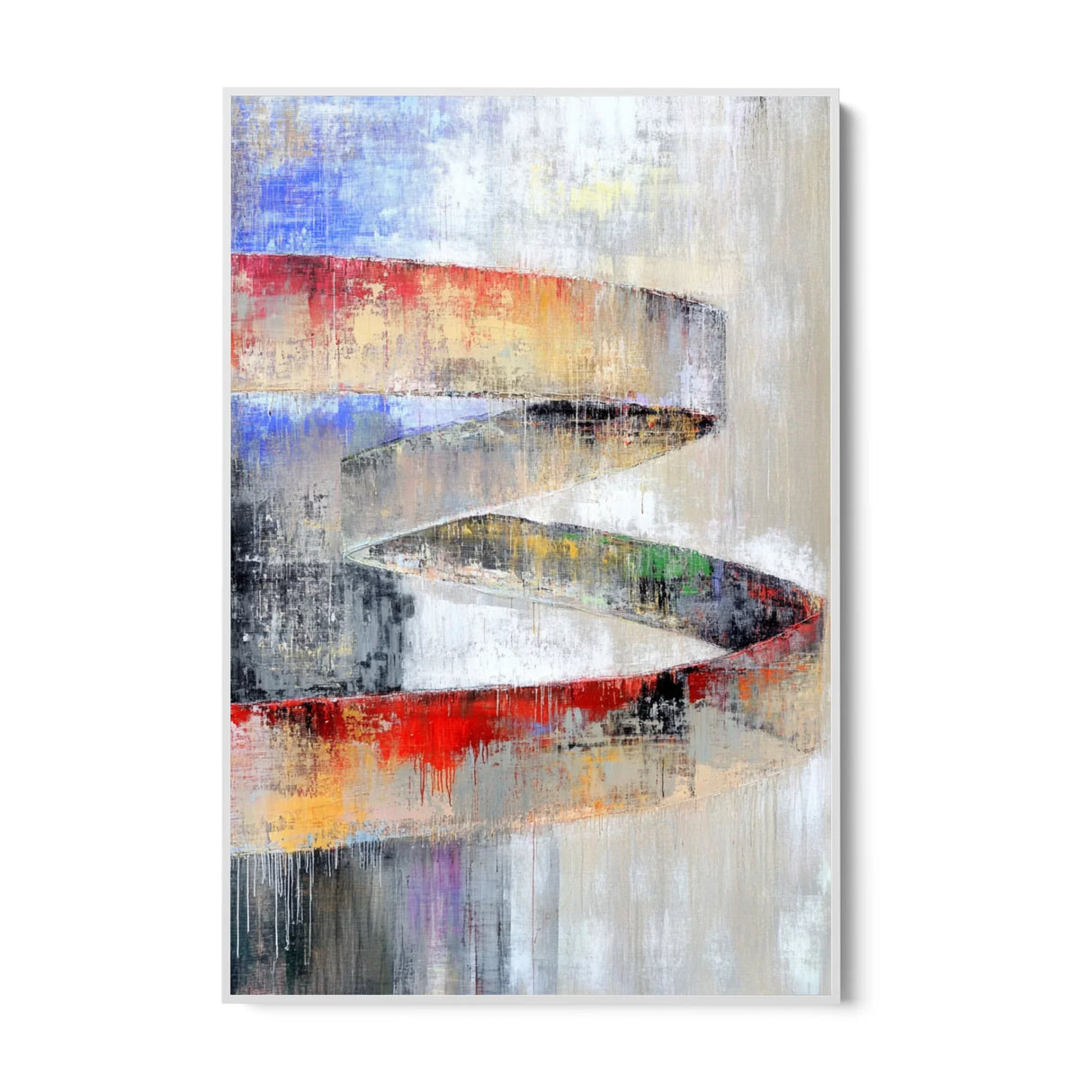 Quadro Stampa su Tela Vento Rosso - CupidoDesign