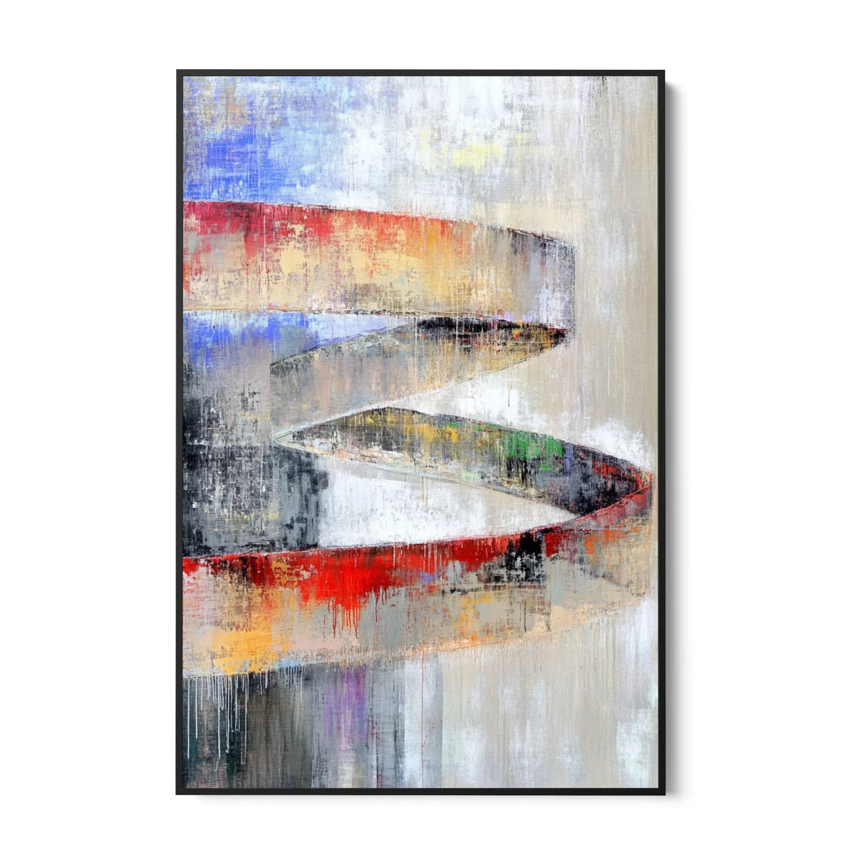Quadro Stampa su Tela Vento Rosso - CupidoDesign