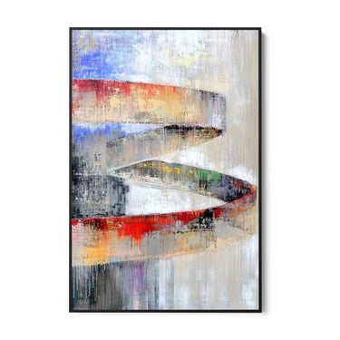 Quadro Stampa su Tela Vento Rosso - CupidoDesign