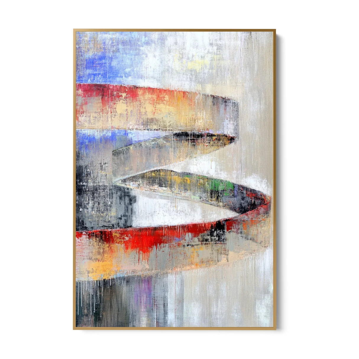 Quadro Stampa su Tela Vento Rosso - CupidoDesign