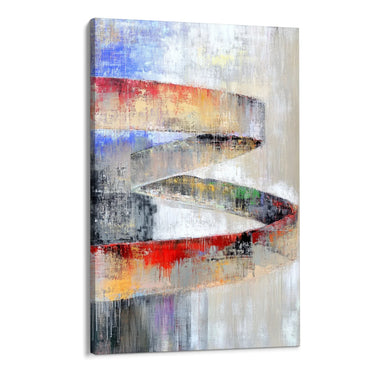 Quadro Stampa su Tela Vento Rosso - CupidoDesign