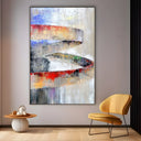 Quadro Stampa su Tela Vento Rosso - CupidoDesign