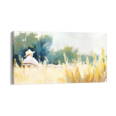 Quadro Stampa su Tela Vento di Campo - CupidoDesign