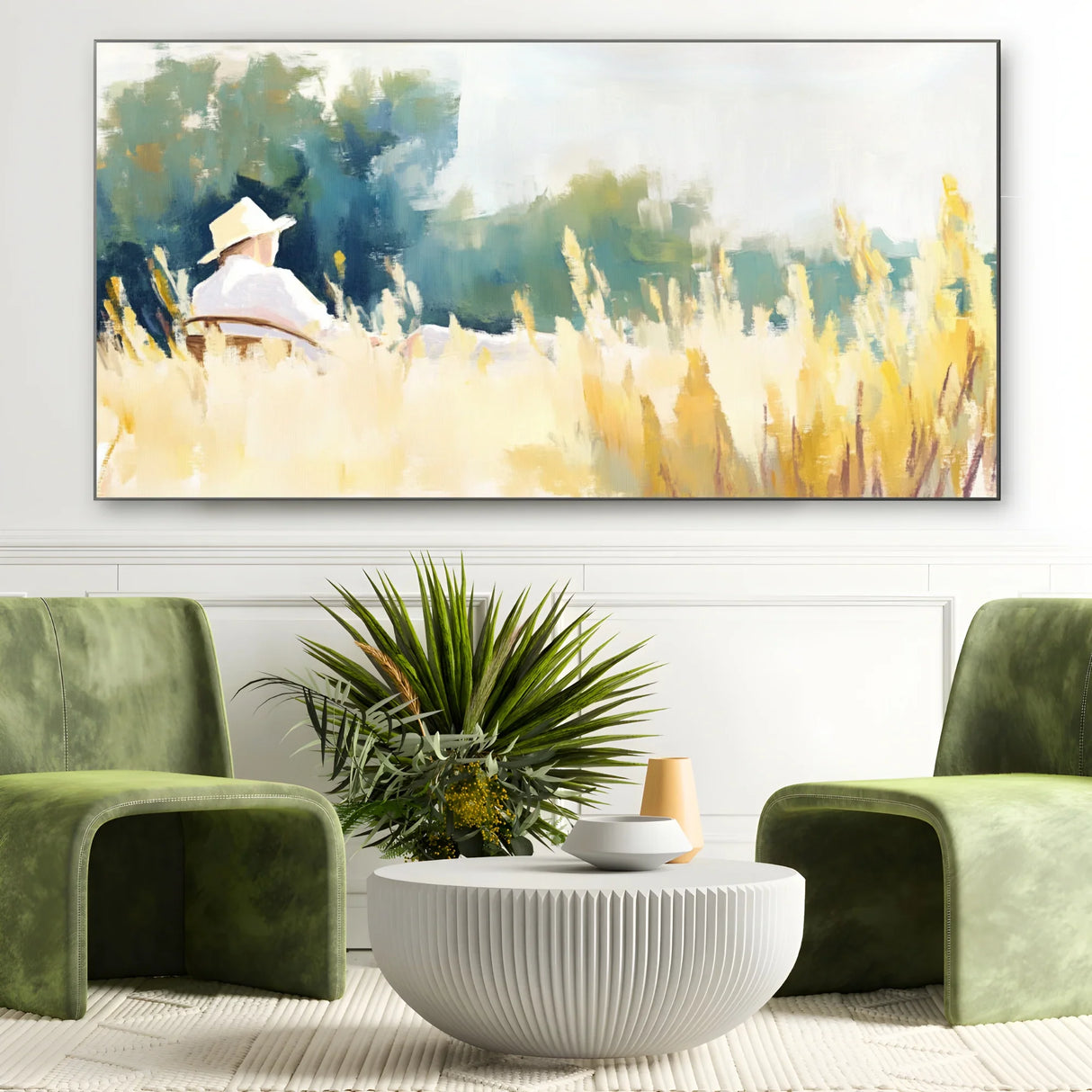 Quadro Stampa su Tela Vento di Campo - CupidoDesign