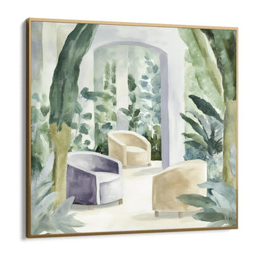 Quadro Stampa su Tela Verde Serafico - CupidoDesign