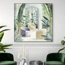Quadro Stampa su Tela Verde Serafico - CupidoDesign