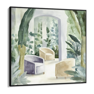 Quadro Stampa su Tela Verde Serafico - CupidoDesign
