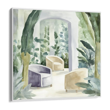 Quadro Stampa su Tela Verde Serafico - CupidoDesign
