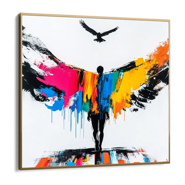 Quadro Stampa su Tela Verso l'alto - CupidoDesign