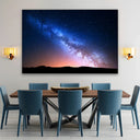 Quadro Stampa su Tela Via Lattea nel cielo stellato - CupidoDesign