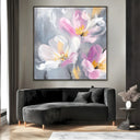 Quadro Stampa su Tela Vibrazione Rosa - CupidoDesign