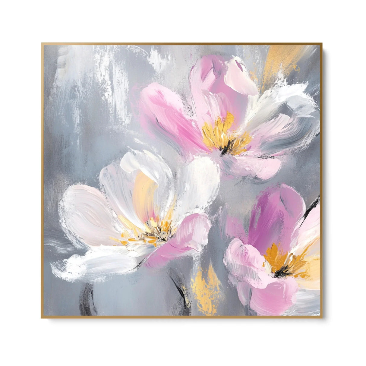 Quadro Stampa su Tela Vibrazione Rosa - CupidoDesign