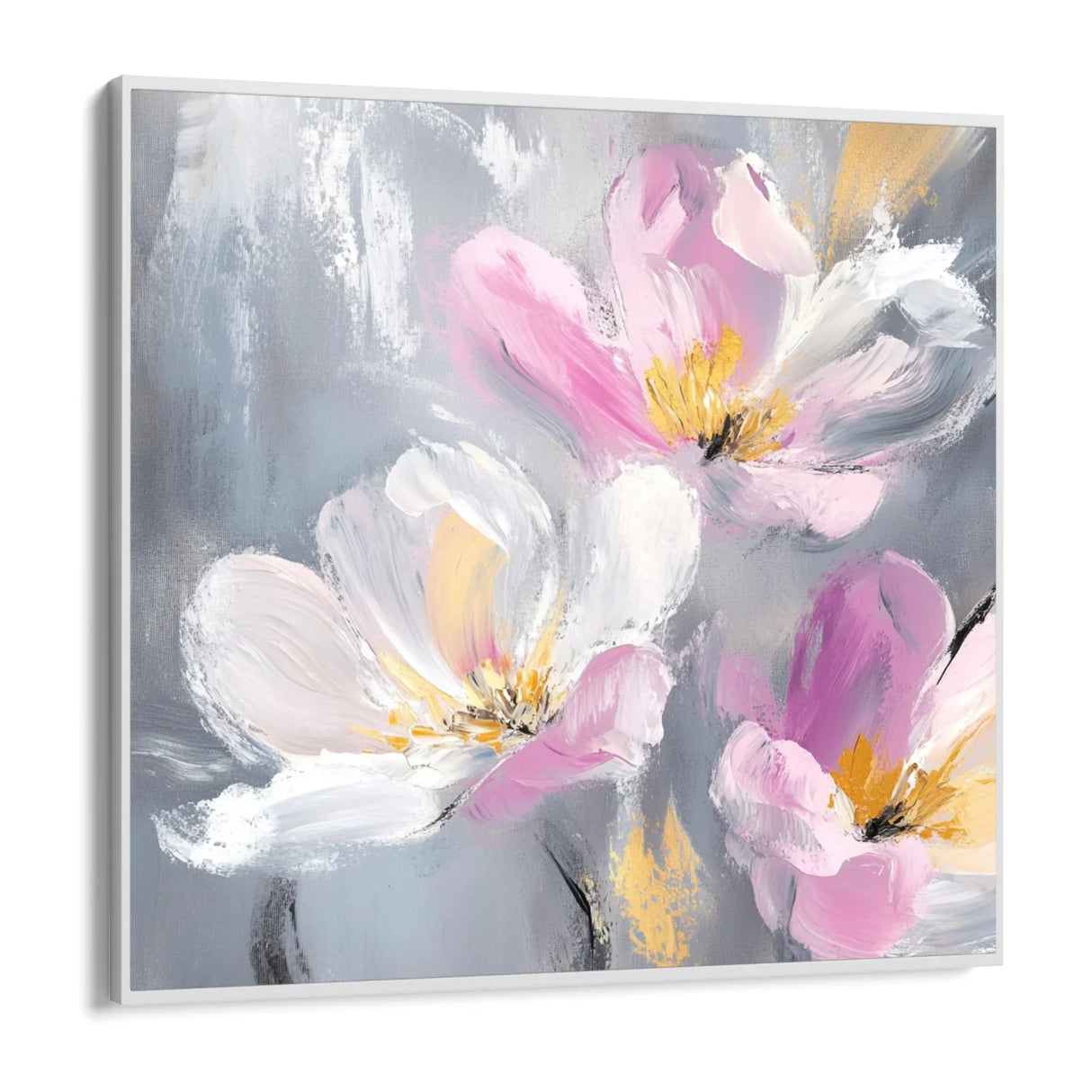 Quadro Stampa su Tela Vibrazione Rosa - CupidoDesign