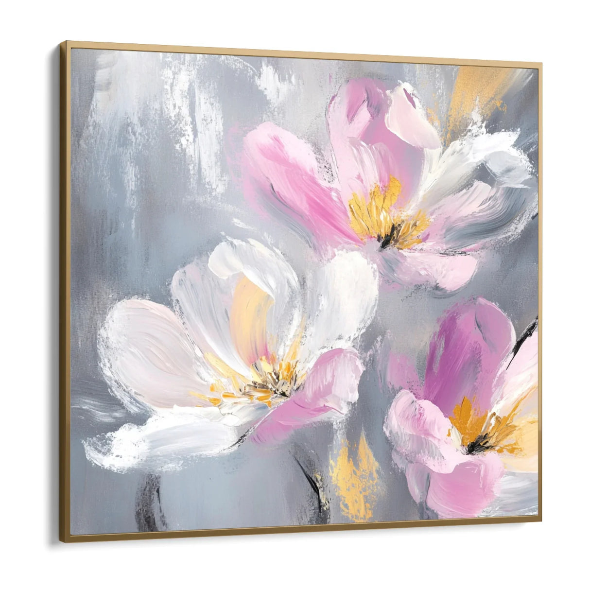 Quadro Stampa su Tela Vibrazione Rosa - CupidoDesign