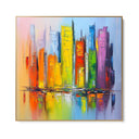 Quadro Stampa su Tela Vibrazione Urbana - CupidoDesign