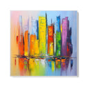 Quadro Stampa su Tela Vibrazione Urbana - CupidoDesign