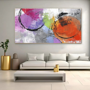 Quadro Stampa su Tela Vibrazioni Calde - CupidoDesign