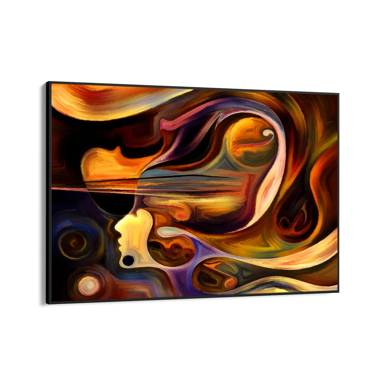 Quadro Stampa su Tela Vibrazioni interiori - CupidoDesign