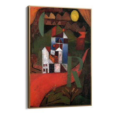 Quadro Stampa su Tela Villa, Paul Klee - CupidoDesign